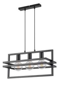 Lampa Wisząca Merci 3 Lampa Wisząca Czarny Sigma 32394