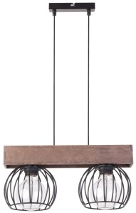 Lampa Wisząca Milan 2 Lampa Wisząca Brązowy Sigma 31572