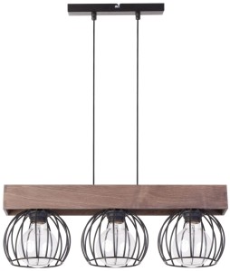 Lampa Wisząca Milan 3 Lampa Wisząca Brązowy Sigma 31574