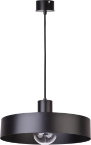Lampa Wisząca Rif 1 L Lampa Wisząca Czarny Sigma 30895