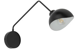 Kinkiet Roy Kinkiet Ścienny Czarny Biały Sigma 32435