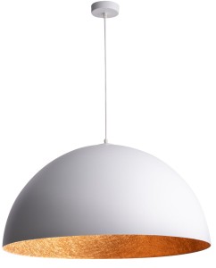 Lampa Wisząca Sfera 50 Biały Miedziany Lampa Wisząca Sigma 30140