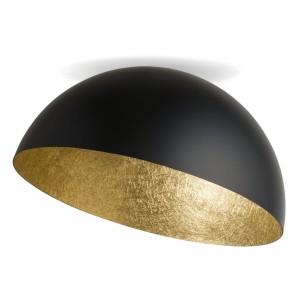 Plafon Sfera 50 Plafon Czarny Złoty Sigma 32473