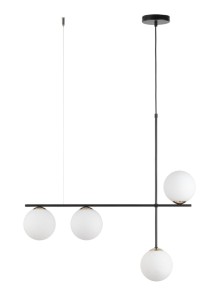 Lampa Wisząca Silia 4 Czarny Sigma 33691
