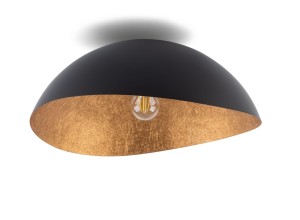 Plafon Solaris M Plafon Czarny Miedziany Sigma 40605