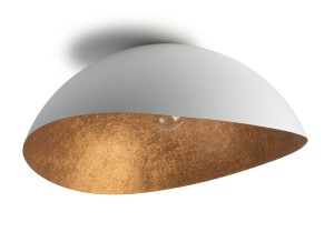 Plafon Solaris Xl Plafon Biały Miedziany Sigma 40621