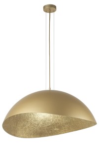 Lampa Wisząca Solaris L Zwis Złoty Sigma 40595