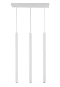 Lampa Wisząca Sopel 3 Prosty Biały Lampa Wisząca Sigma 33402