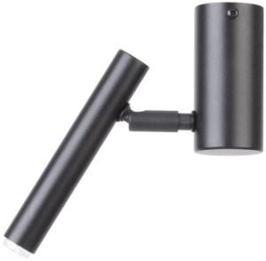 Lampa Wisząca Sopel 1 Plafon Krótki Czarny Przewód Czarny Sigma 33159