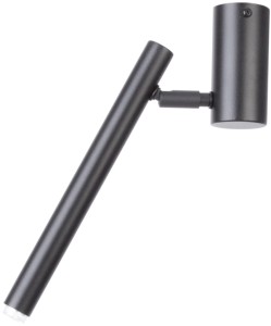 Lampa Wisząca Sopel 1 Plafon Średni Czarny Przewód Czarny Sigma 33162