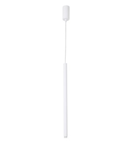 Lampa Wisząca Sopel 1 Prosty Biały Przewód Biały Lampa Wisząca Sigma 33150