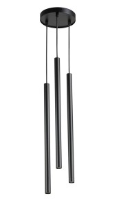 Lampa Wisząca Sopel 3 Koło Czarny Sigma 33622