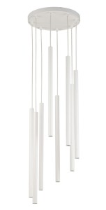Lampa Wisząca Sopel 8 Koło Biały Sigma 33629