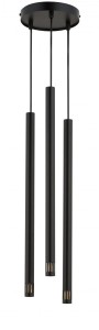 Lampa Wisząca Sopel Laser 3 Czarny Lampa Wisząca Sigma 33254