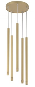 Lampa Wisząca Sopel Laser 5 Złoty Lampa Wisząca Sigma 33230