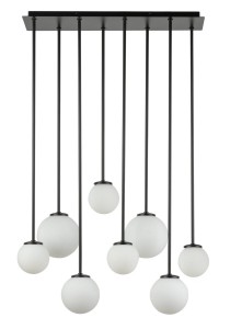 Plafon Tulia 8 Długi Biały Sigma 33495