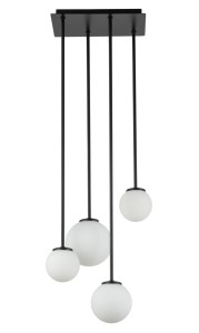 Plafon Tulia 4 Długi Biały Sigma 33503
