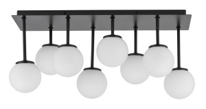 Plafon Tulia 8 Krótki Biały Sigma 33497
