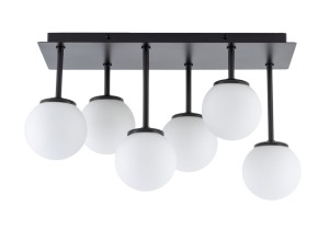 Plafon Tulia 6 Krótki Biały Sigma 33501