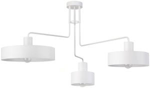 Plafon Vasco 3 Biały Plafon Sigma 31554