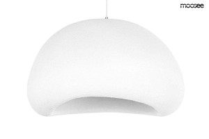 Lampa wisząca NEST 80 biała – Moosee