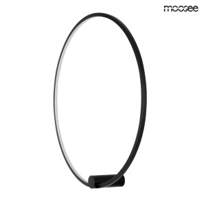 Lampa ścienna HOOP 80 czarna – Moosee