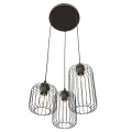 Lampa wisząca Emibi VANDER 3PREM BL