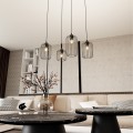Lampa wisząca Emibi VANDER 4 BL