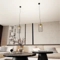 Lampa wisząca Emibi VANDER 1 BL GOLD