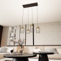 Lampa wisząca Emibi VANDER 4 BL GOLD