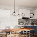 Lampa wisząca Emibi NANDO 3 BL