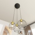 Lampa wisząca Emibig NANDO 3PREM BL GOLD