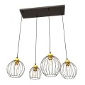 Lampa wisząca Emibig NANDO 4 BL GOLD