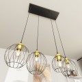 Lampa wisząca Emibig NANDO 4 BL GOLD