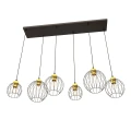 Lampa wisząca Emibig NANDO 6 BL GOLD