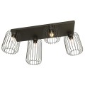 Plafon Emibig BARN 4 BL