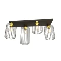 Plafon Emibig BARN 4 BL GOLD