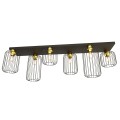 Plafon Emibig BARN 6 BL GOLD