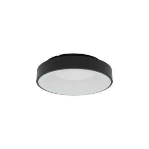 Plafon Nikki Round czarny LED zintegrowany - Nowodvorski