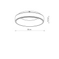 Plafon Nowodvorski NIKKI ROUND LED