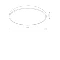 Plafon Nowodvorski AGNES ROUND LED PRO