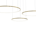 Lampa wisząca Saturno Gold 100W LED