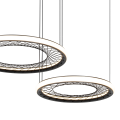 Lampa wisząca NEST 77W LED 61+41cm