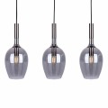 Lampa wisząca LUGANO SMOKED 3xE14