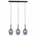 Lampa wisząca LUGANO SMOKED 3xE14