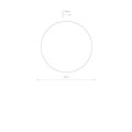 Kinkiet Nowodvorski RING TIMBER LED S