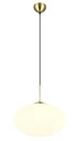 Lampa wisząca Fomento złoty i odcienie złota E27 363190108 - Trio