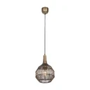 Lampa wisząca Soraya złoty i odcienie złota, czarny E27 365430104 - Trio