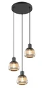 Lampa wisząca Tarifa czarny E27 362830332 - Trio