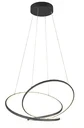 Lampa wisząca Darvin czarny LED zintegrowany 349119132 - Trio